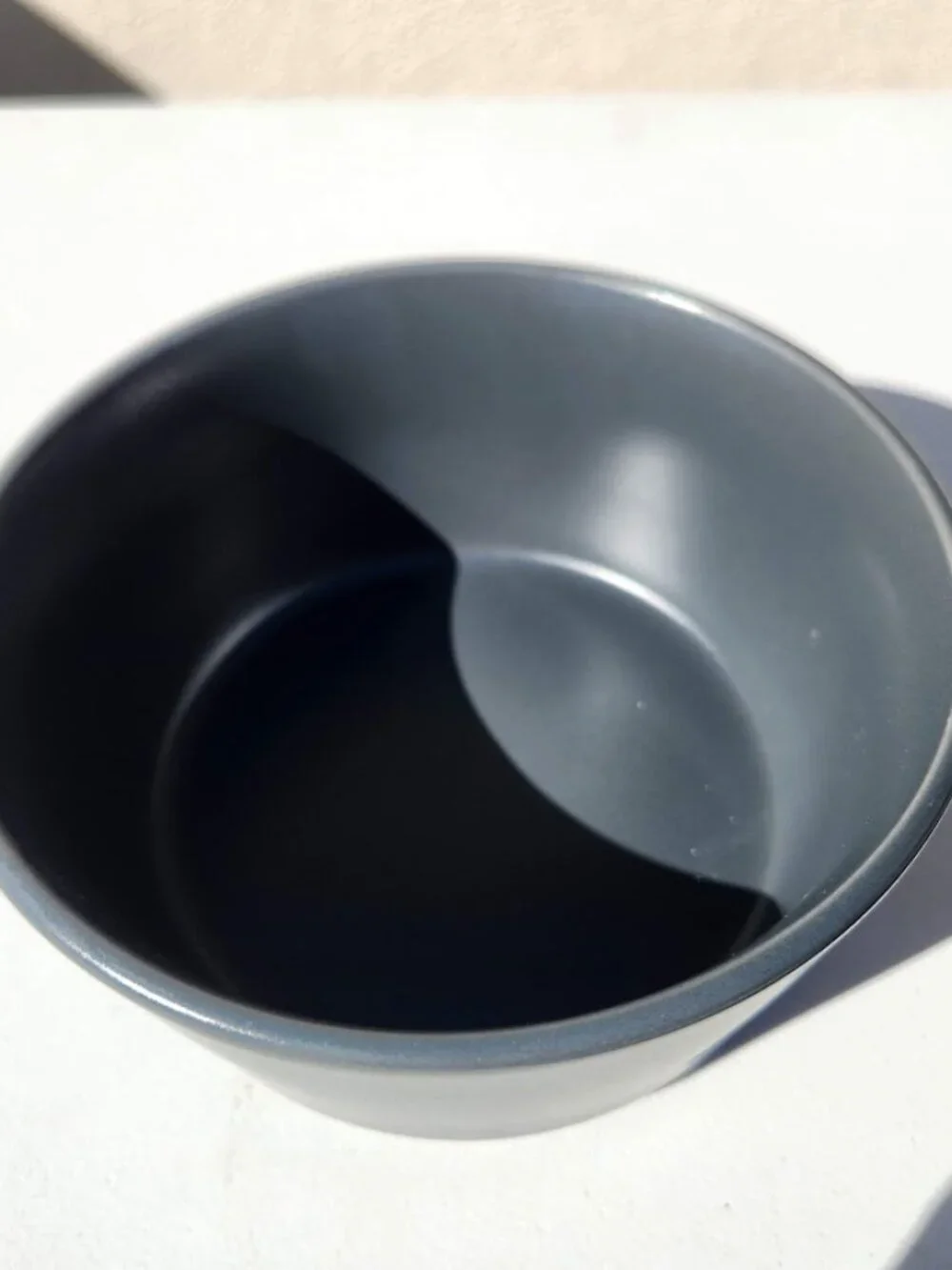 NEW Stone Lain Stoneware Round Bowl Dinnerware Gray Replacement Matte Minimalist